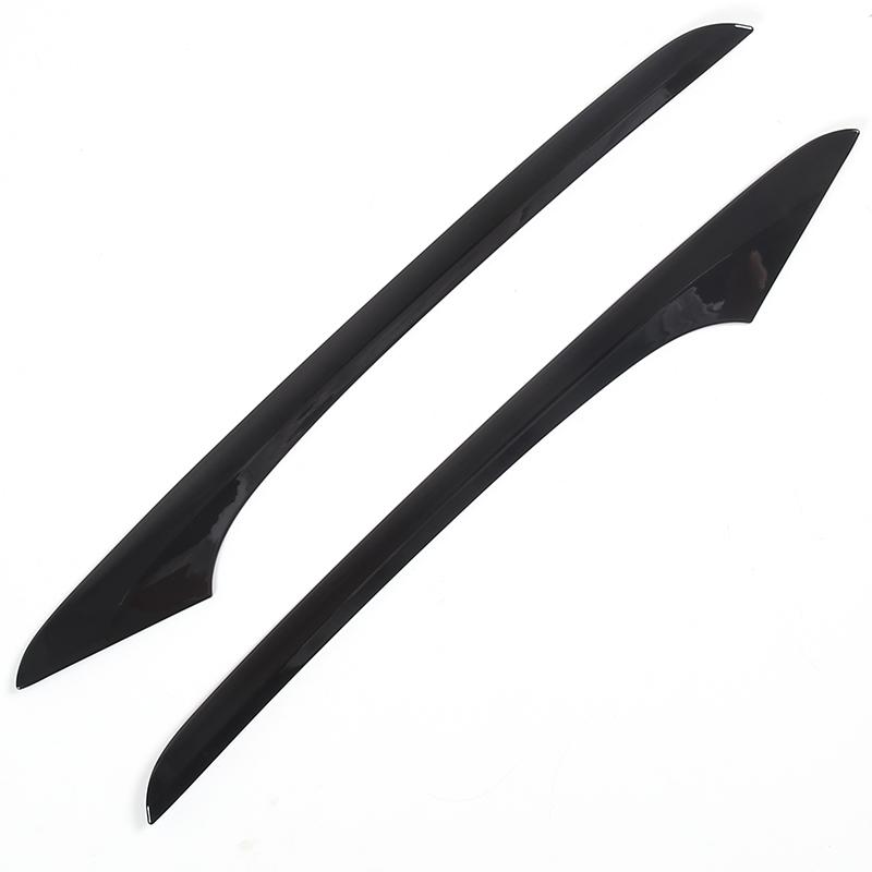 

Для Honda Pilot 2015-2022 ABS углеродное волокно/черный/красный автомобиль межкомнатные двери панель крышка отделка наклейка чёрный