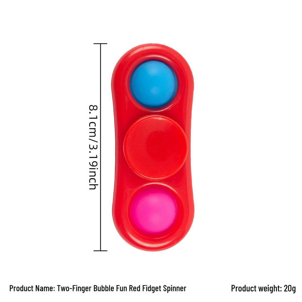Fidget Spinner Bubble Pop Stress Relief Toy