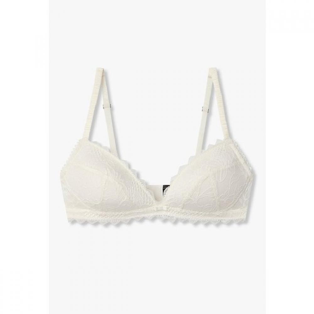 Emporio Armani Women S Triangle Bra Padded Flower meSh S