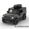 MOC Small Particle Building Blocks Off-Road Vehicle Model DIY Assembly Bricks Toy Gift For Boys