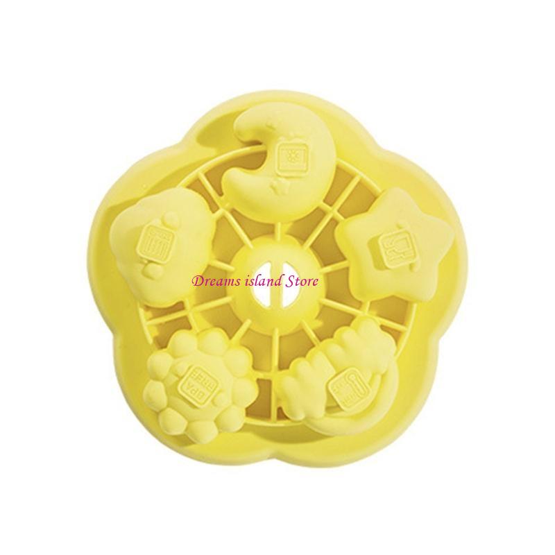 Cartoon Shapes Silicone Material Chocolates Moulds Bread Molds Fondant Cake Mold HX6C