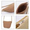 Weiche Stroh-Tragetaschen Personalisierte Reise-Einkaufstasche Strand-Webhandtasche Damen Böhmische Umhängetasche Valentinstagsgeschenk