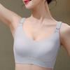 Seamless Front-opening Nursing Bra for Pregnancy Providing Support Preventing Sagging and Lightweight for Breastfeeding