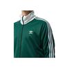 Adidas Originals Adicolor Classics Beckenbauer Striped Stand Collar Zip-Up Fitted Jacket Men Jackets Green IP0417