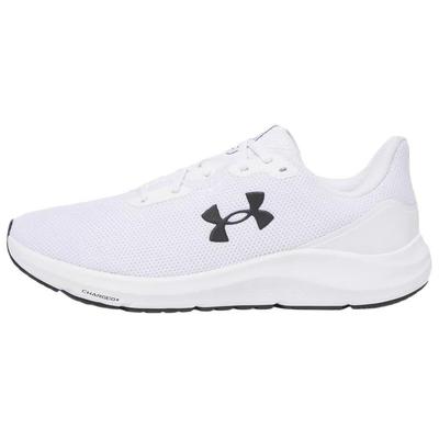 Men's Charged Pursuit 4 Running Shoes White White Black 3028254-100