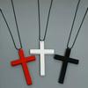 Elegant Cross Wooden Necklace - Versatile High-End Jewelry for Women