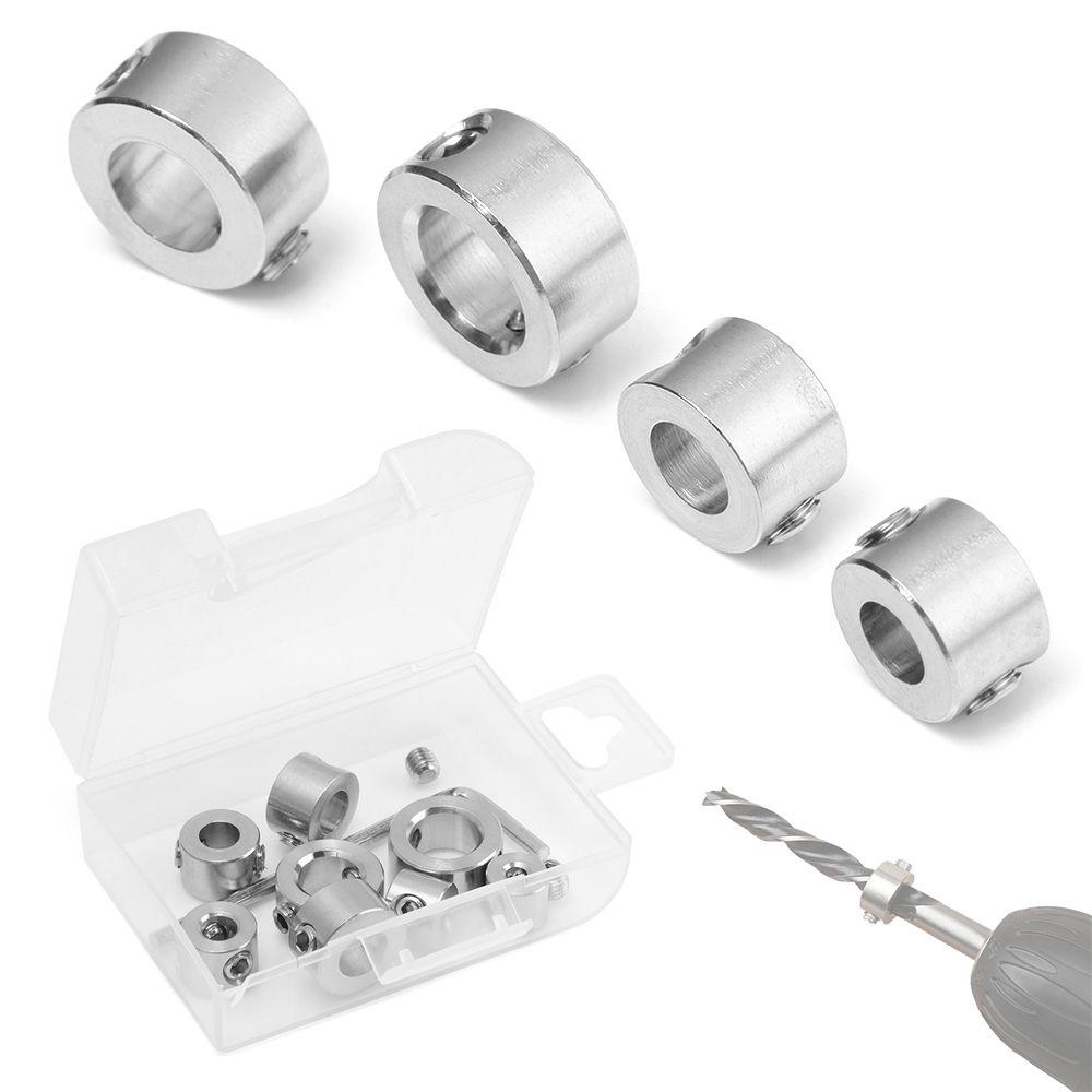 Practical Controlled Woodworking Ring Positioner Depth Stopper Ring Stop Bit Collar Drill Locator