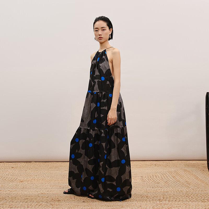 Less 2026 Summer Mulberry Silk A-Line Camisole Dress