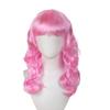 Cosplay Long Curly Wave Wig Synthetic Women Layered Wigs  Nightclub Bar