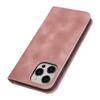 Stand Case for iPhone 13 Pro Max/12 Pro Max Magnetic Closure Skin Touch Leather Flip Phone Cover with Wallet