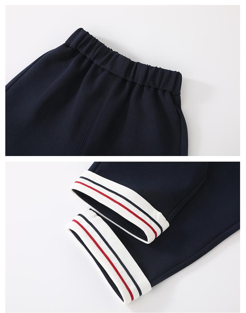 DUUDUU 2025 Navy Long Sleeve & Pants Boys' Spring Set