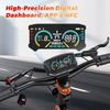 RCB D7 MAX ABE Version allemande Trottinette électrique pliable 52V 27Ah 80-100km 10" pneus tubeless 1800W*2 ABS NFC APP