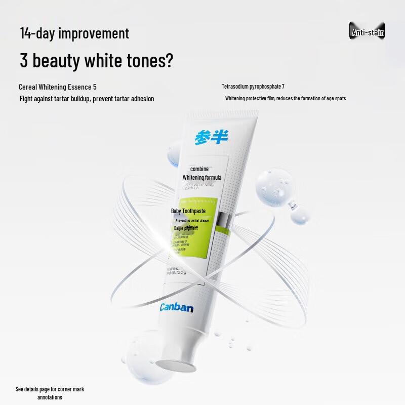 Canban Probiotic Whitening Toothpaste - Refreshing Grape Flavor