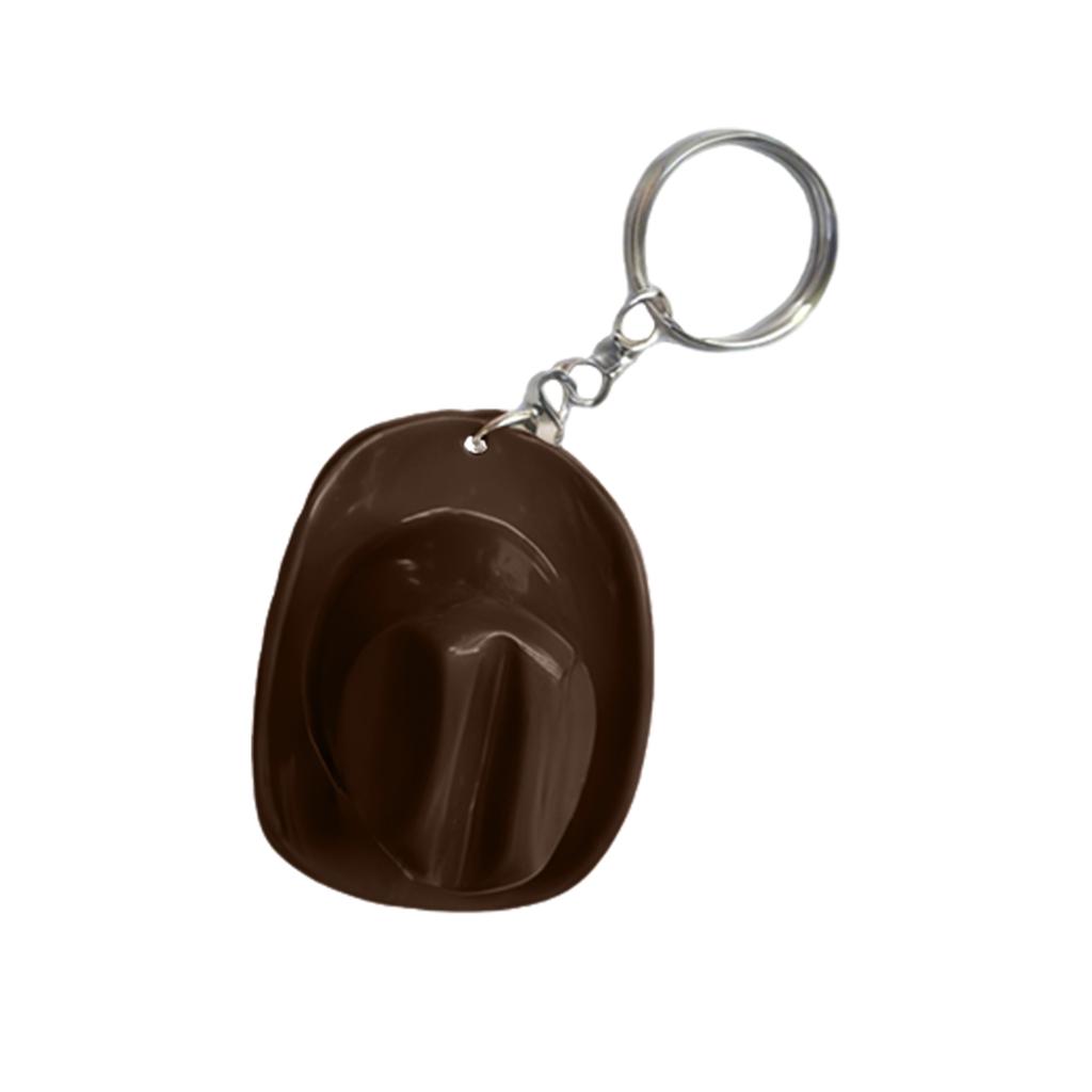 Cowboyhut Flaschenöffner, Werbegeschenk, Cartoon Schlüsselanhänger, Hergestellt aus ABS-Kunststoff, Kompakt und leicht zu tragen.