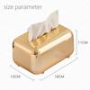 Light Luxury Tissue Box Creative Desktop Tissue Holder Versatile Napkin Holder Ornament Paper Pumping Box for Home Decor