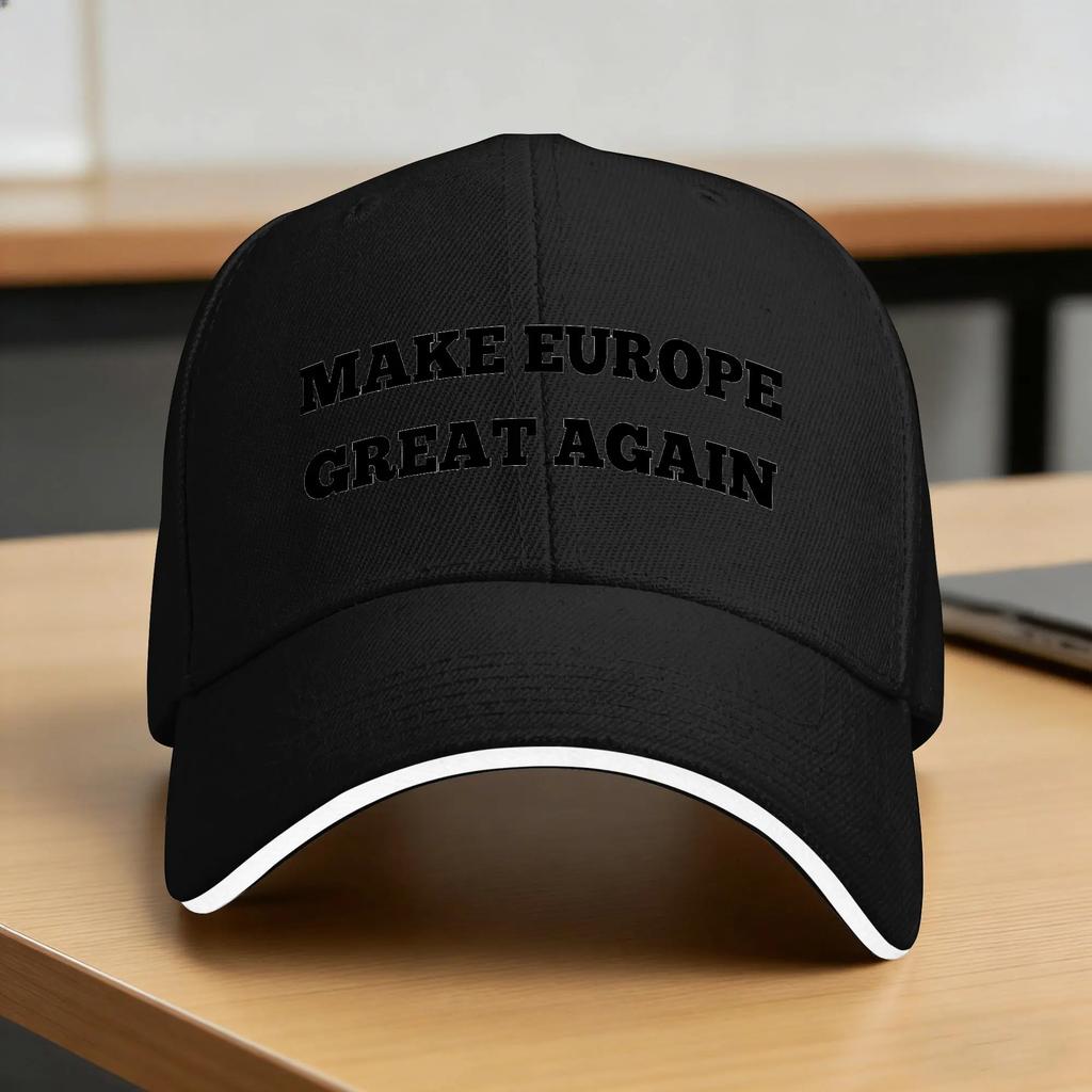 Gorra de Béisbol Make Europe Great Again para Mujer Unisex con Estampado Gorra Trucker Verano Casual Exterior Gimnasio Visera Gorras de Béisbol