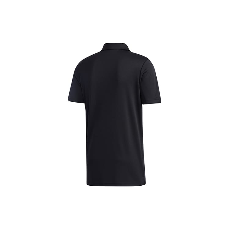 Adidas Polo Shirts Men's Black Polo Collar Moderate Straight Fit GL0483