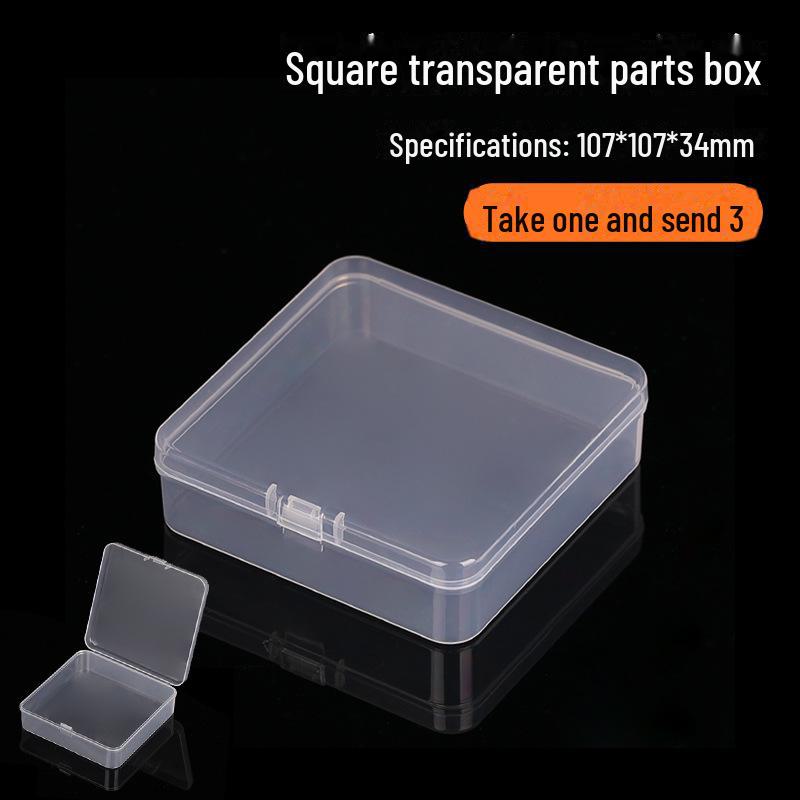 Green Forest Multi-grid Rectangular Tool & Component Storage Box