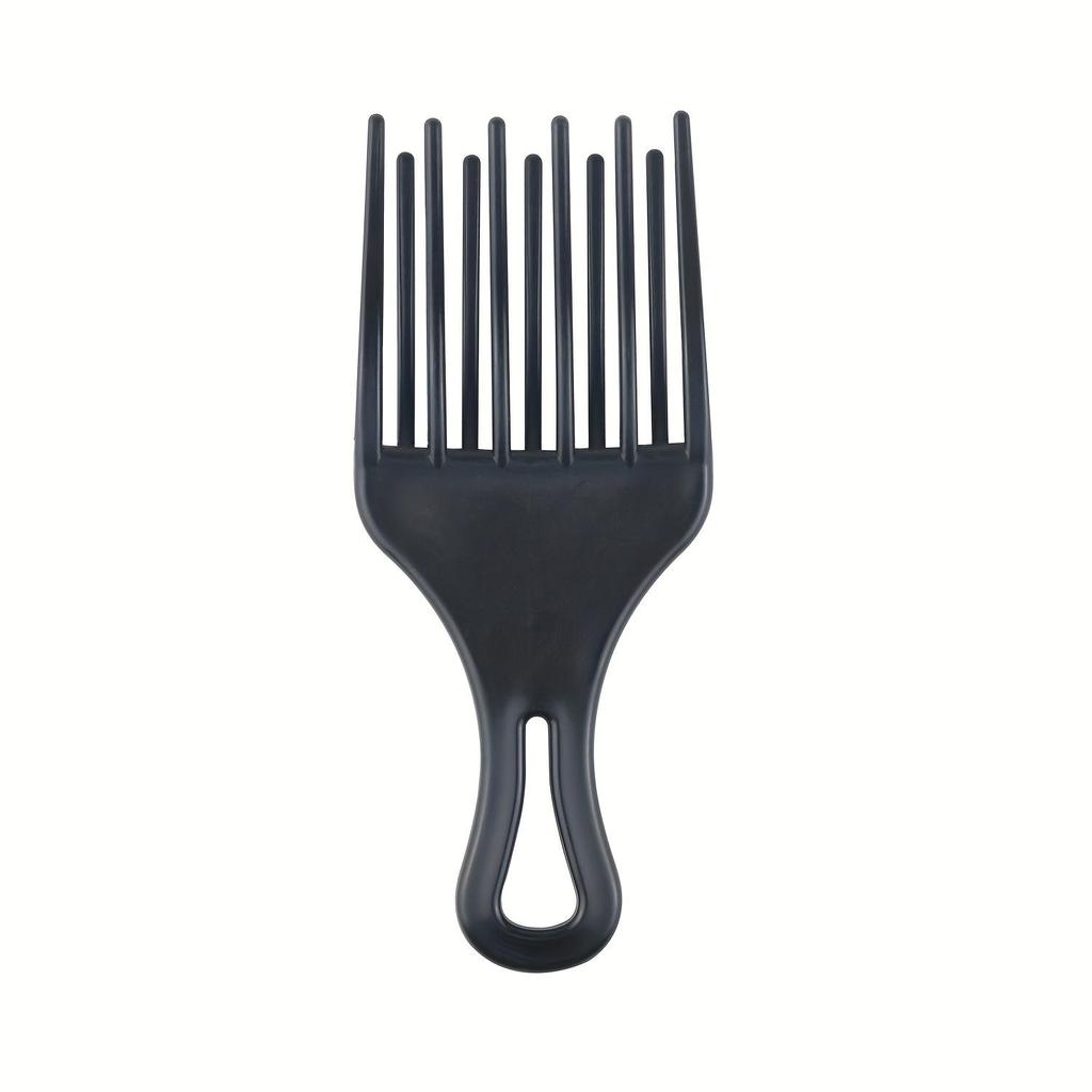 1pc Wide Tooth Comb Fork Hair Brush Plug-in Comb Plastic Gear Comb for Curly Hair Style Styling Tools