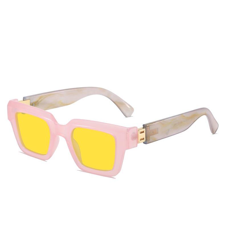 

Новые модные солнцезащитные очки с защитой от синего света для женщин и мужчин, квадратные, с полной оправой, антирадиационные, антибликовые, очки для ночного видения