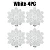 Holiday Snowflake Table Mats Christmas Vinyl Place Mats for Dining Table Wedding Decorative Kitchen Table Mats