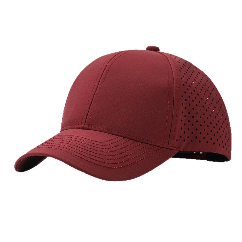Summer sunscreen sunshade anti-splashing baseball cap embroidery printing laser punching mesh sun hat