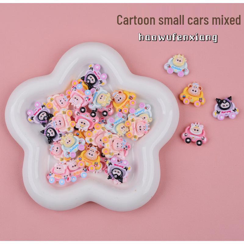 Mini Cartoon Luo Xiaohei Food Simulation DIY Resin Accessories for Phone Cases and Fridge Magnets