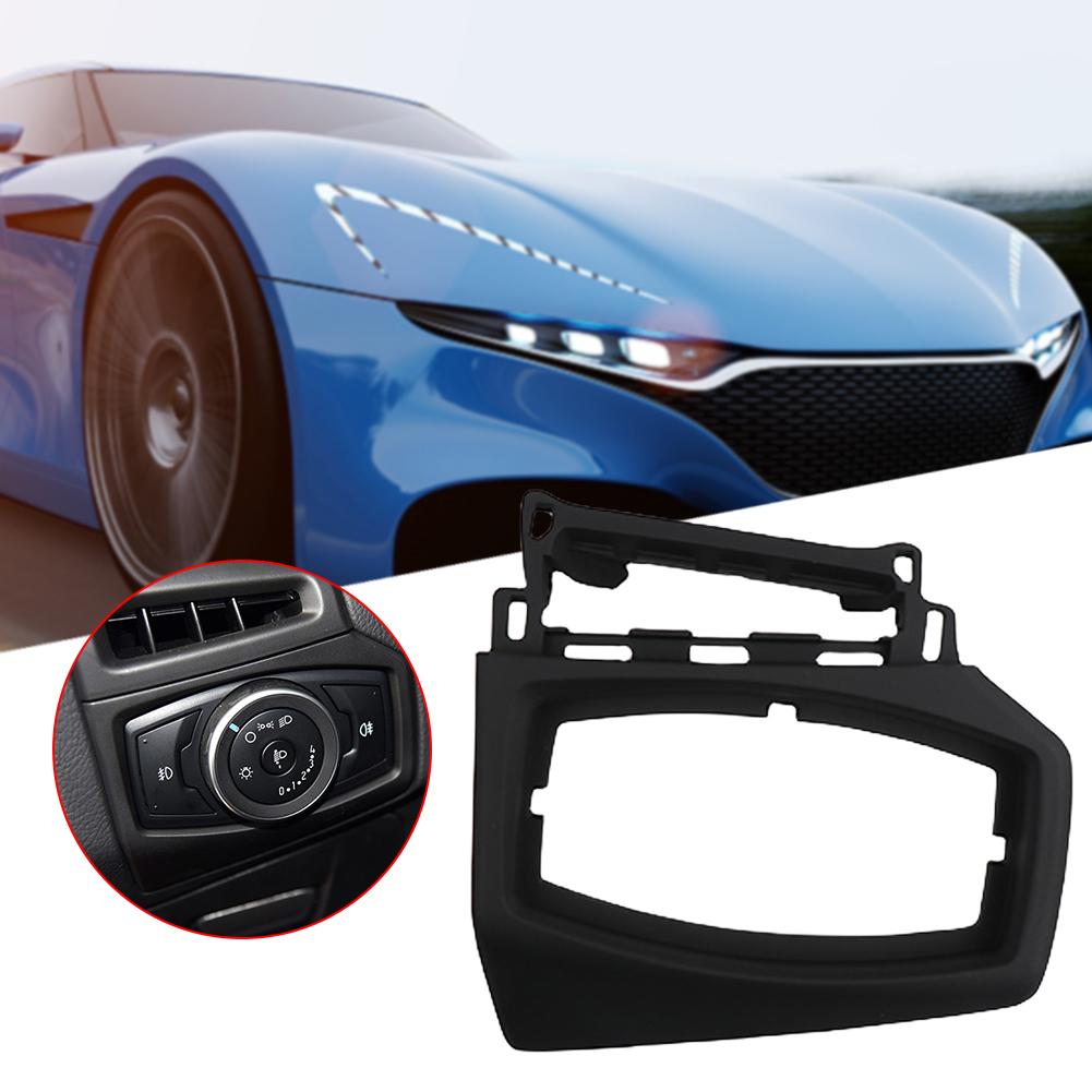 Car Headlight Switch Trim Frame Cover Interior Accessories Low&High Level Configuration for Ford Focus 12-18