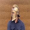 Medieval Spartan Greek Helmet Wearable Knight 300 Spartan Costume Helmet, Perfect Halloween Gift for Him
