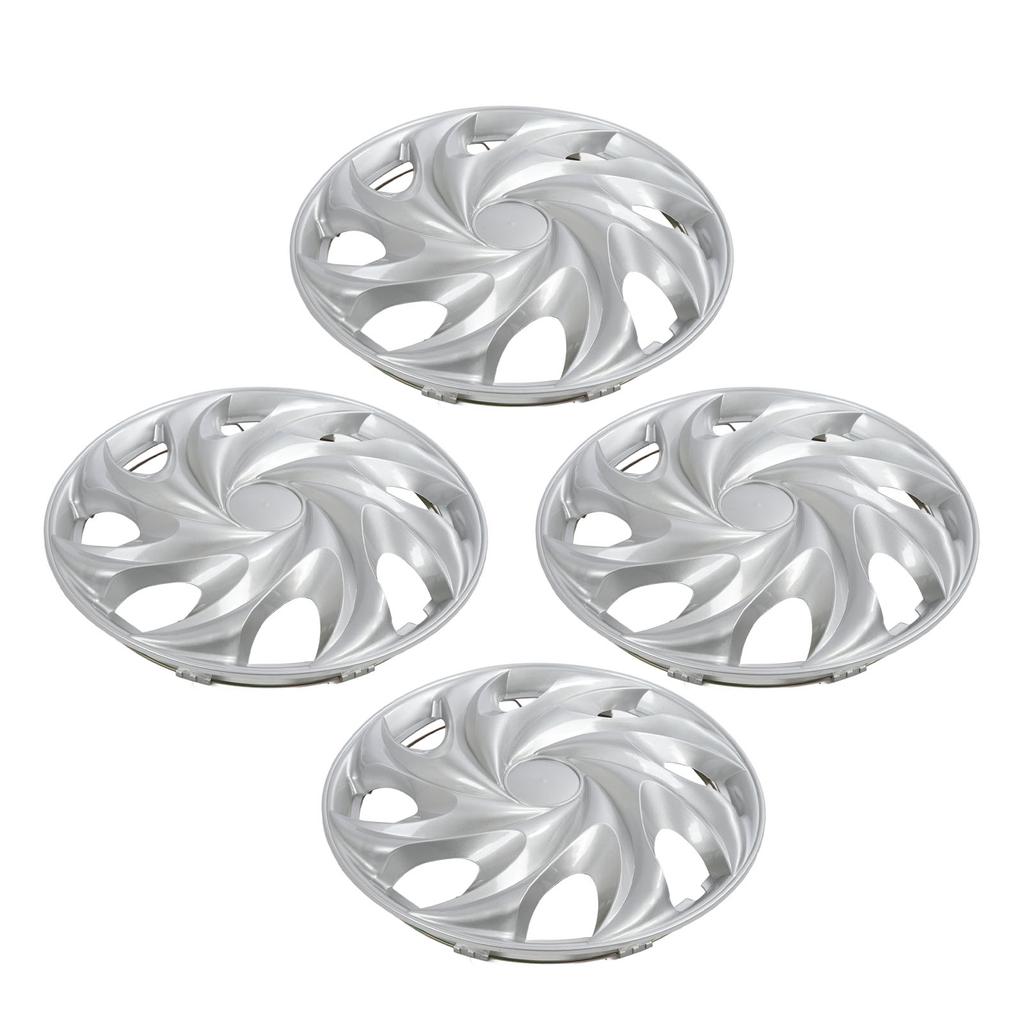 4 Pcs 13 Inch Wheel Hubcap Covers Silver Wheels Rim Cover Hub Caps for Cars Trucks Vans