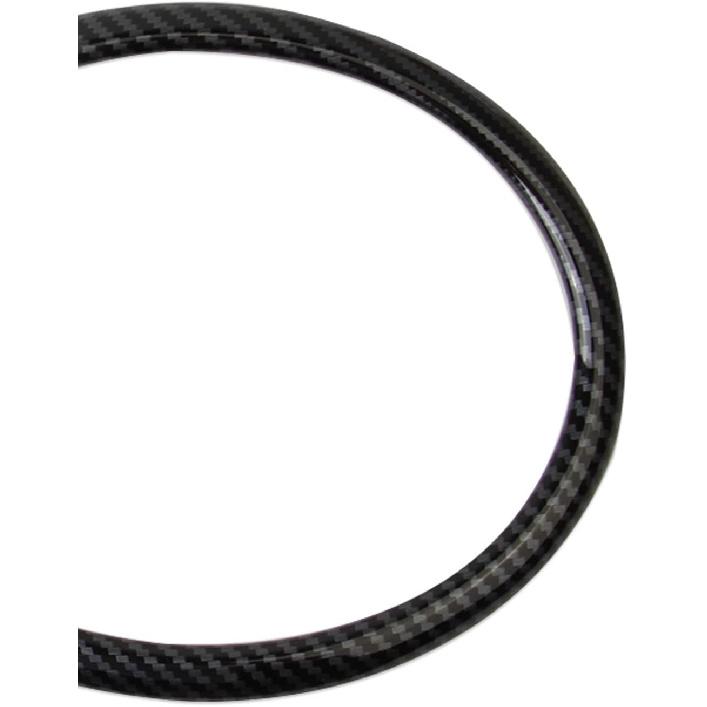 Crosselec W Stylu Włókna Węglowego Ramka Pokrywy Pierścienia Dźwiękowego Głośnika Drzwiowego Wykończenia dla Chrysler Crossfire