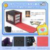 This Magnetic Card Storage Box Features a Card Display Vertical Magnetic Two and a Top Made of PU Leather and Can Accommodate Up To 100 Cards In