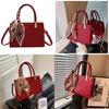 Women Fashion Modern Handbag With Stone Pattern For Work And Activities Social