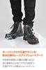 Daytona WP Waterproof Motorcycle Riding Genuine Leather with Shift Side Size DS-004 Men's Boots, Pad, Zip, Lace-Up, Black, 26.5cm (Product Code
