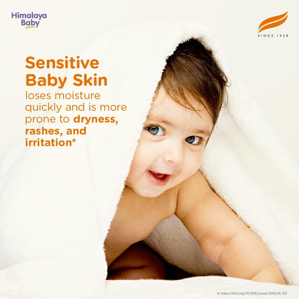 Himalaya Baby Bar with Pure Cow Ghee and Aloe Vera, Gentle Soap-Free Bar for Sensitive Newborn Skin, 125g Pack of 1