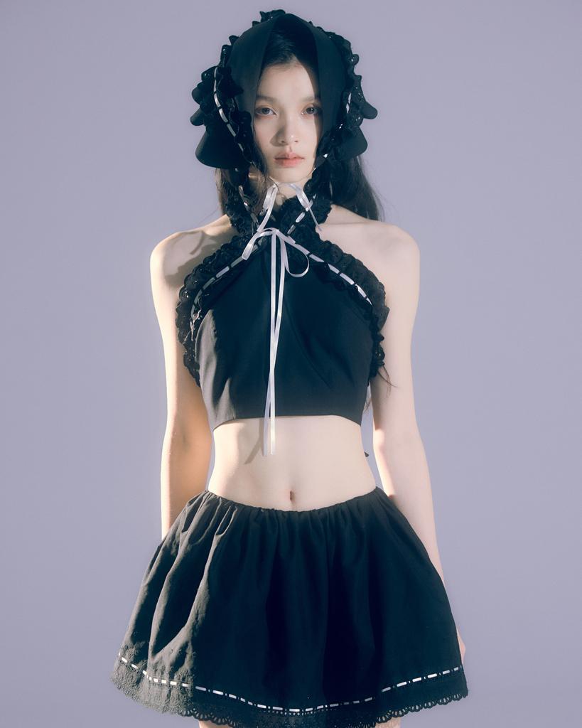 Leobyui Anglaise Bandana Black