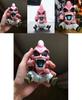 Design Intemporel Dragon Ball Z Super Saiyan Kid Buu Doigt d'Honneur Vertical Figurine en PVC