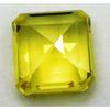 Natural Square Cut 13 Ct Ceylon Sri Lanka Yellow Sapphire   Gemstone