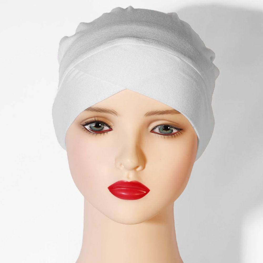 Stretchy Underscarf Soft Texture Inner Hijab Caps Comfortable Headwrap Daily Wear
