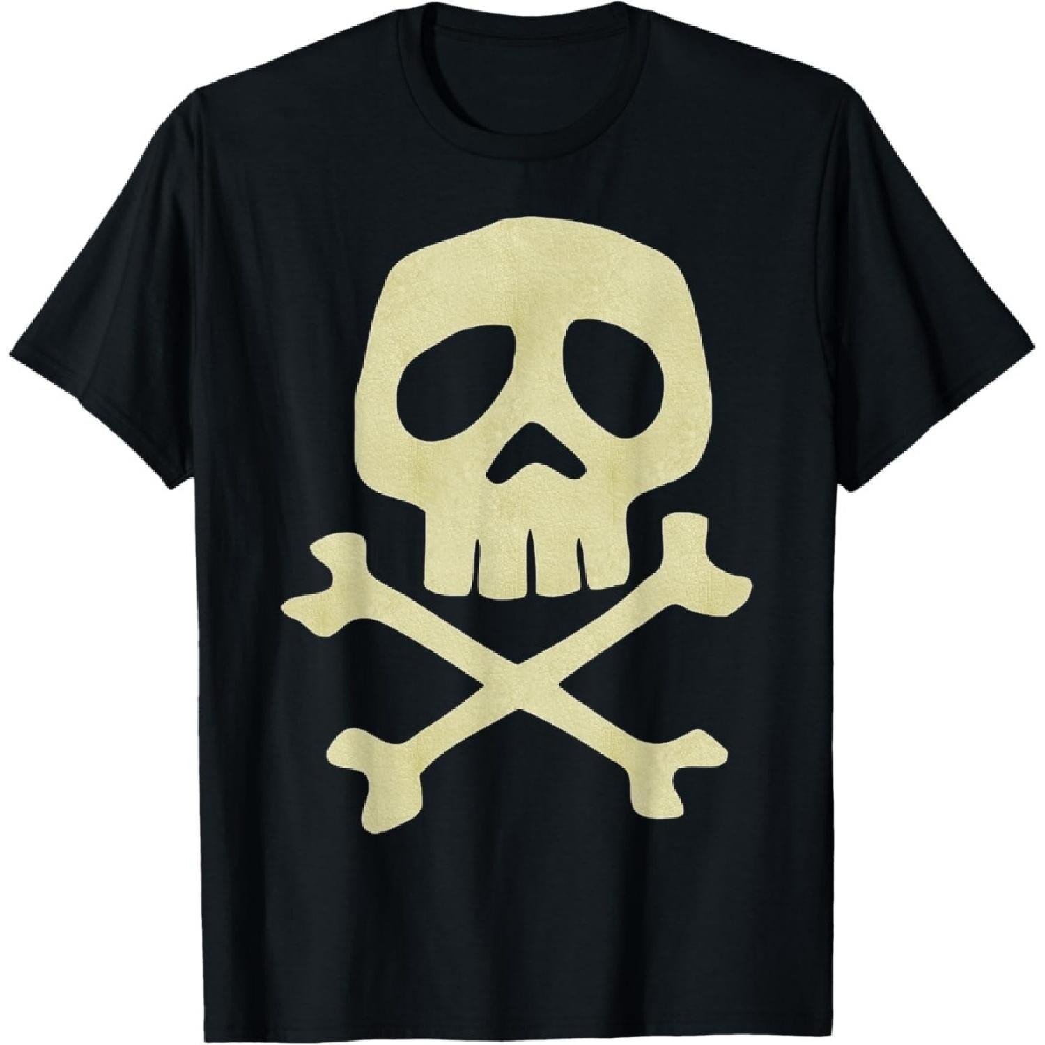iFreya Danzig Style Misfit Harlock Skull T-Shirt S