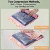 Reusable Travel Roll-Up Vacuum Storage Bag for Clothes Travel Packing Space Saver Bags for Suitcases & Home Organization