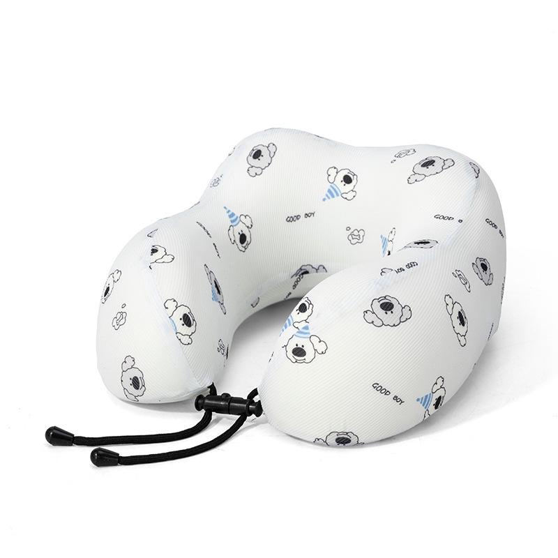 Portable Breathable U-Shaped Neck Pillow for Travel and Office