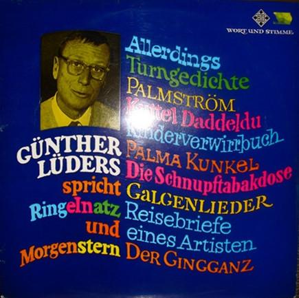 

LP Record GNTHER LDERS Gnther Lders Spricht Ringelnatz U TSC13449 Telefunken 1977 Germany Soundtracks Musicals Used