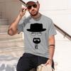 2026 New Model Summer Unisexs Short Sleeved High Quality 100cotton Printed Casual For Unisex Oneck Cool Casual Loose Hip Hop Male T