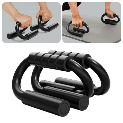 1Pair Plank Fitness Trainer Multifunctional S-TypePlank Support Training Device Home Elbow Support Abs Workout Equipment