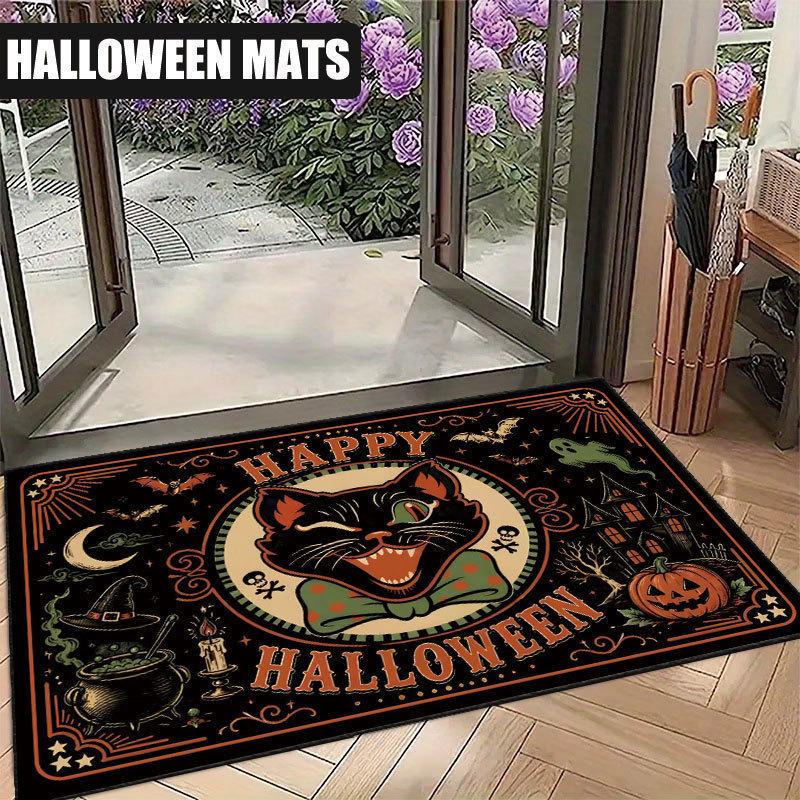 New Halloween Wicked Witch Entrance Door Decorative Floor Mat Water-absorbing and wear-resistant atmosphere floor mat
