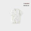Weishimuni Baby Summer Gauze Short Sleeve Romper