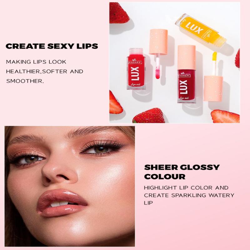 Dimshow Mirror Pearl Lip Gloss Long-Lasting Moisturizing Shine Glitter Lip Glaze Waterproof Glass Liquid Lipstick Women Makeup