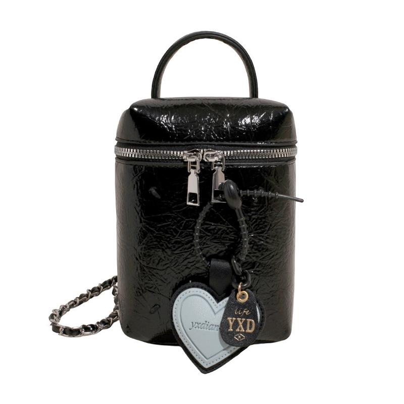 

Летний новый милый кулон круглый торт мобильный телефон сумка маленькая квадратная сумка сумка-коробка кроссбоди маленькая сумка для мелочи на плечо one size fits all чёрный