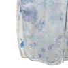Y's made in Japan Florales Reverse-Print Langarm Hemdblusenkleid Damen Gebraucht